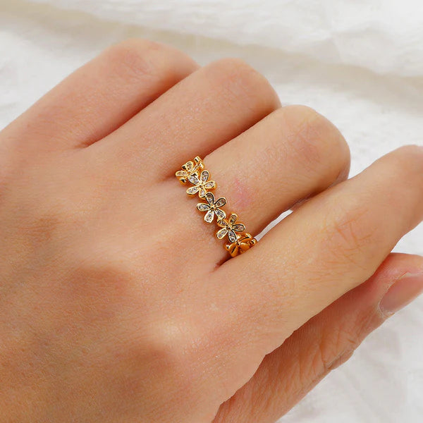 Floral Glow Ring
