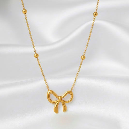 Bow Necklace