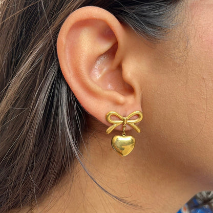 Love Note Studs Earrings