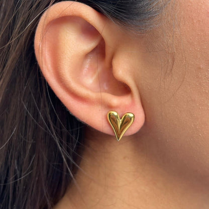 Heart Studs Earrings