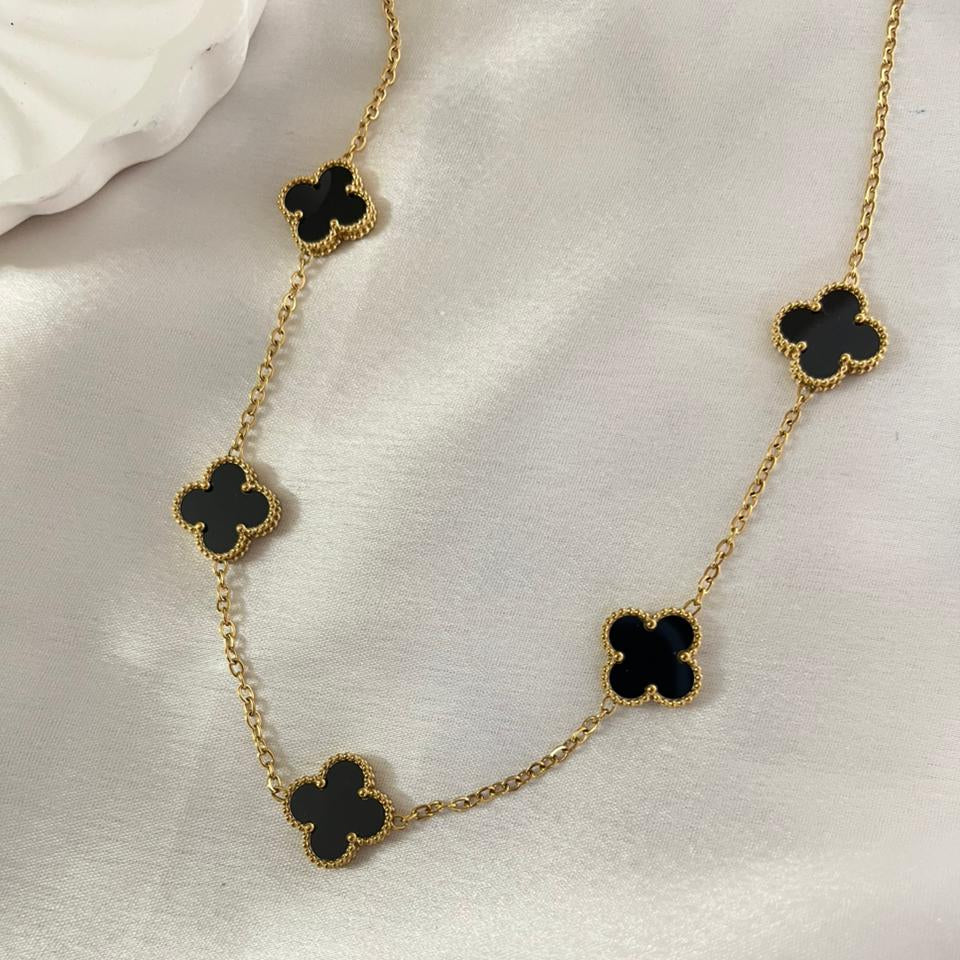 Black Clover Necklace