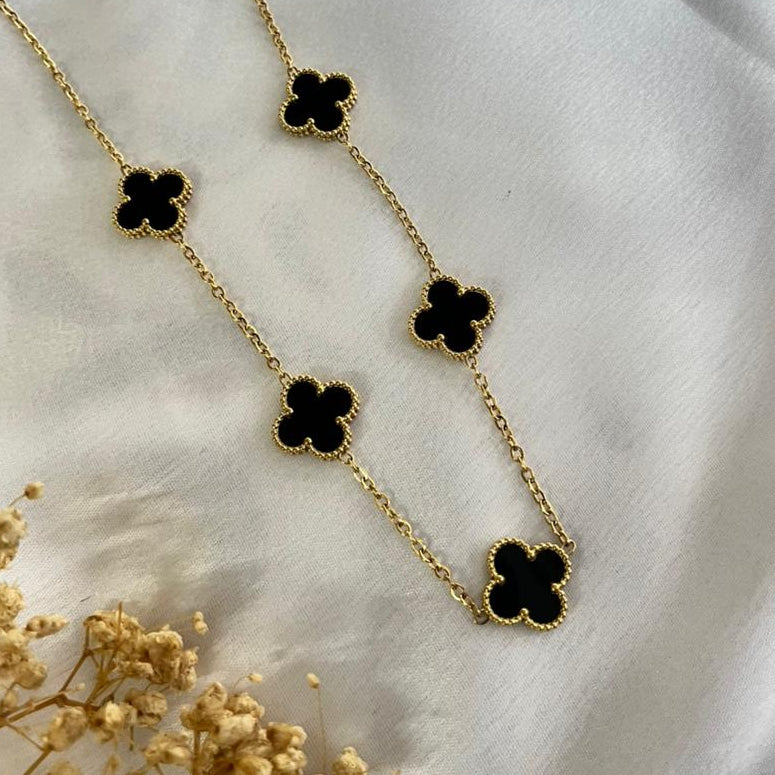 Black Clover Necklace