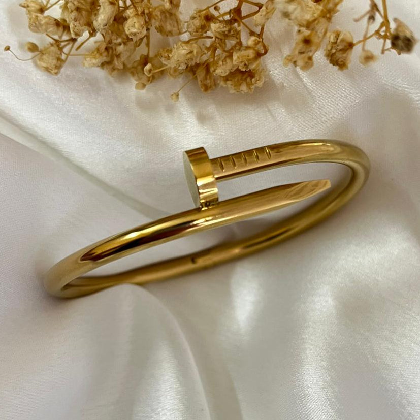 Nail Bangle Bracelet