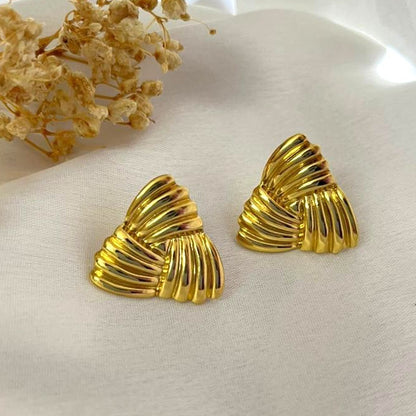 Triangle Statement Earrings