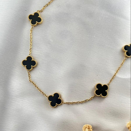 Black Clover Necklace