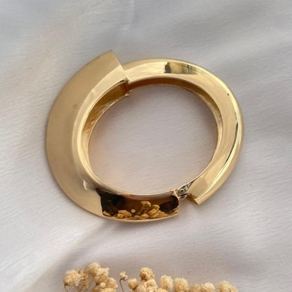 Bold Hinged Bracelet