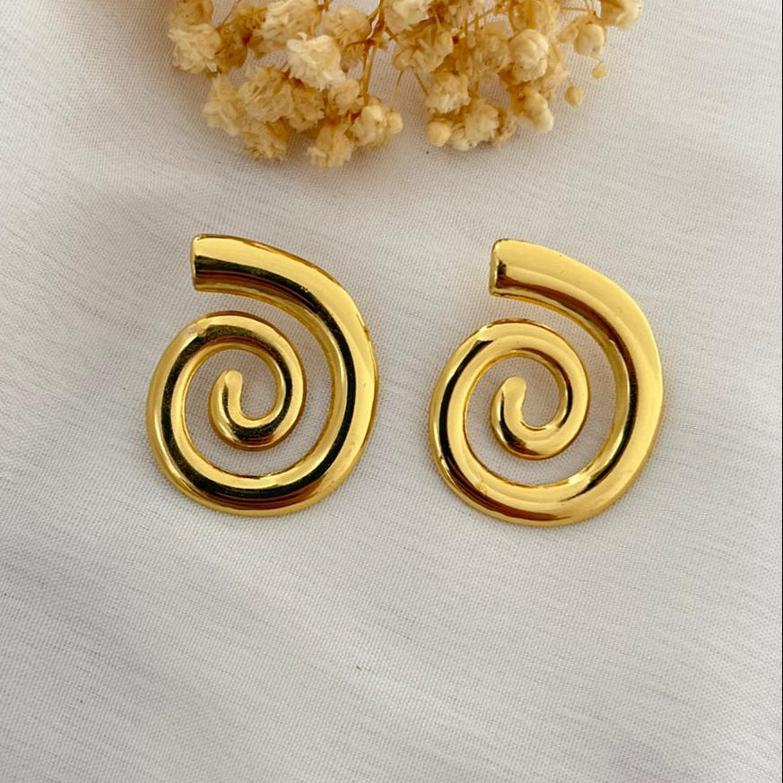Spiral Studs Earrings