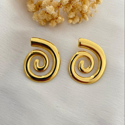 Spiral Studs Earrings