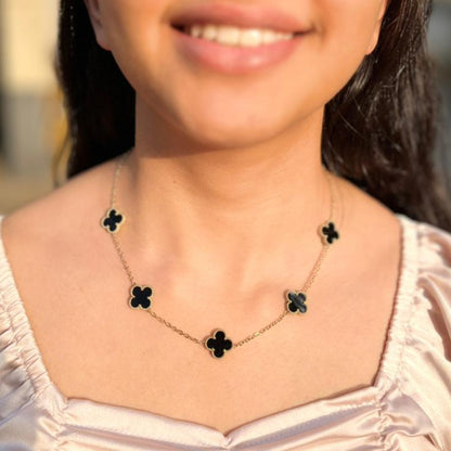 Black Clover Necklace