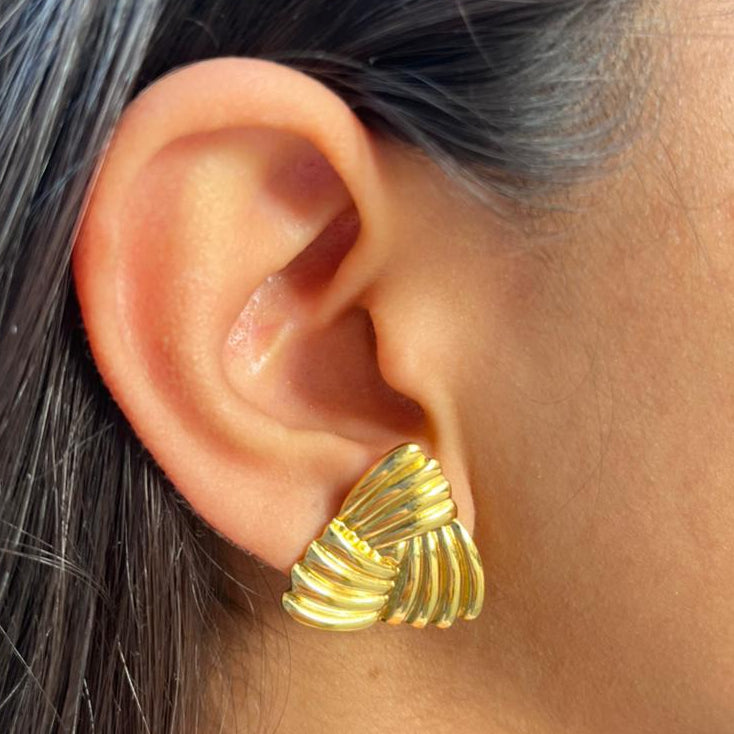 Triangle Statement Earrings